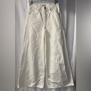 Nili Lotan high-rise wide-leg jeans size 26